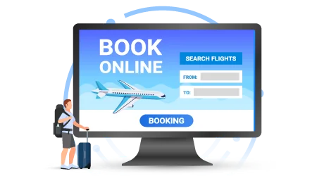 Non-GDS flight booking for airline reservation