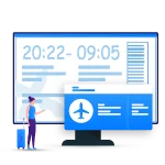 Scalable and flexible flight booking system
