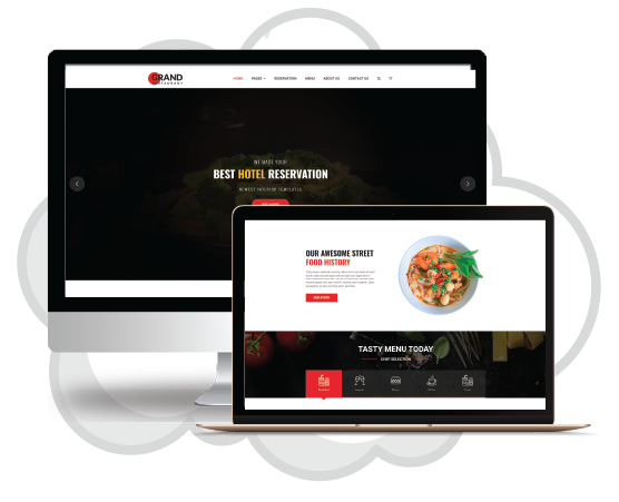 Dynamic Website For Cloud Kitchen Management Software