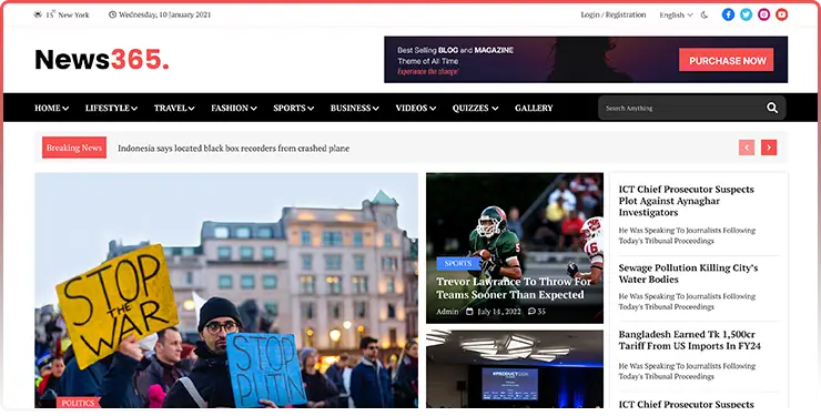 tab view