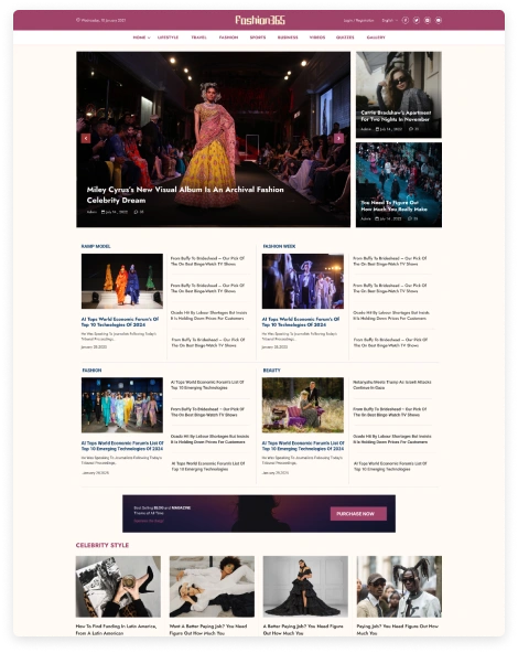 Fashion Theme