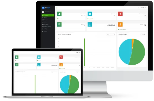 Admin Demo of NFTBOX software