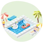 Xain - pool booking addons