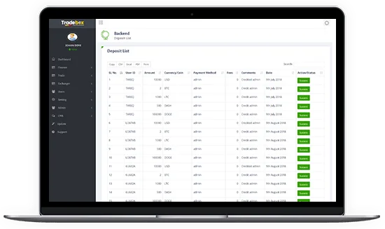 cryptocurrency exchange platform script